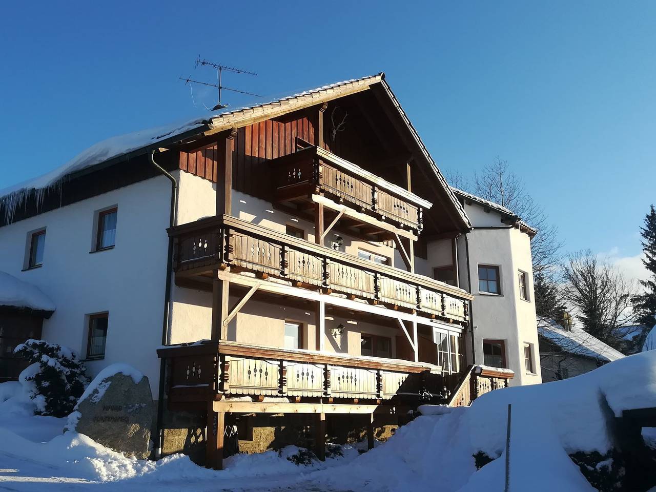 In Haidmühle mit Großem Garten in Haidmühle, Ostbayern