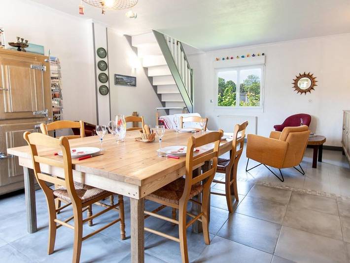 Location de vacances pour 4 personnes, avec terrasse et vue, adapté aux familles à Sainte-Honorine-des-Pertes