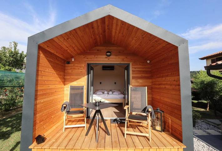 Camping für 2 Personen, mit Terrasse und Ausblick sowie Garten in Slowenien - 3