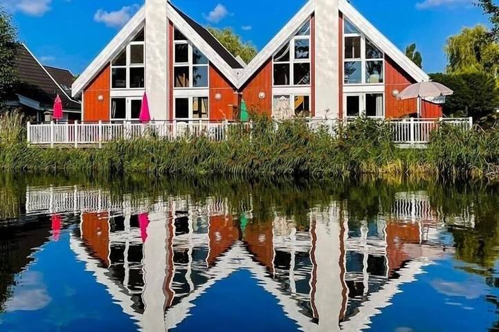 Ferienhaus für 6 Personen, mit Terrasse und Garten sowie Sauna