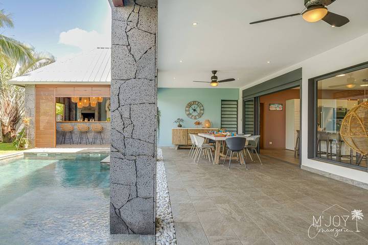 Appartement de vacances pour 10 personnes, avec piscine et jardin sur l' Île de la Réunion - 4