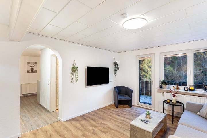 Geheel appartement, Appartement 'Baumgärtner' met Balkon en WiFi in Schmallenberg, Hochsauerlandkreis