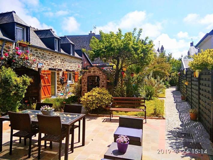 Maison d’hôte pour 4 personnes, avec Balcon ainsi que Terrasse et Jardin à Saint-Briac-sur-Mer