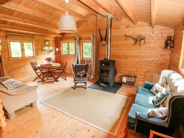 Lodge für 4 Personen mit Garten in Llansteffan, Carmarthenshire