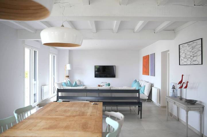 Ferienhaus für 14 Personen, mit Balkon und Garten