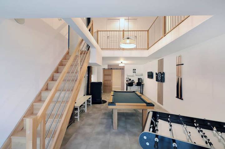 Location de vacances pour 14 personnes, avec Jacuzzi ainsi que Terrasse et Jardin à Aumontzey