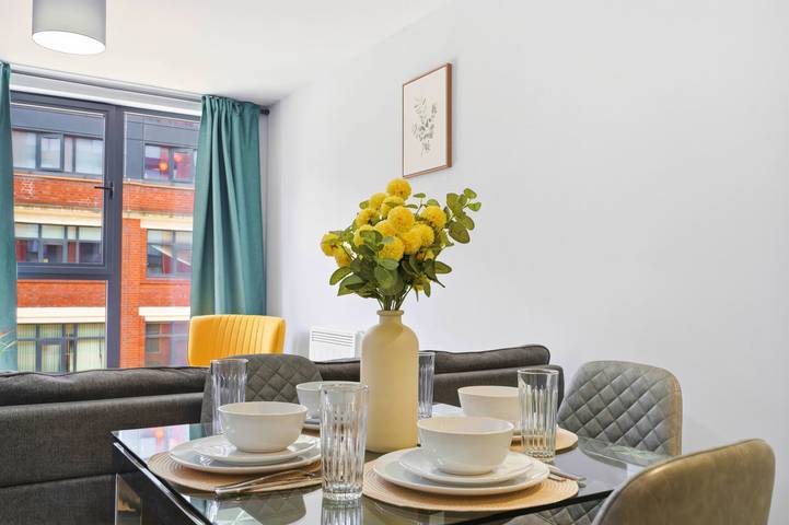 Appartement entier, Appartement de vacances pour 4 personnes avec balcon in Birmingham, Région de Birmingham