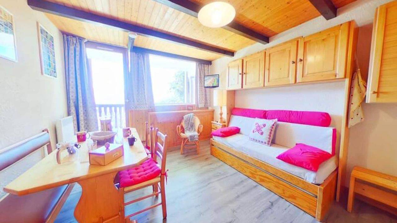 Apartamento vacacional entero, Apartamento de vacaciones para 5 personas con balcón in Les Saisies, Albertville region