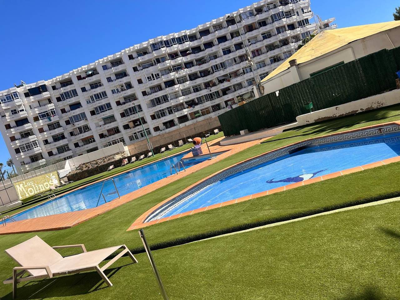 Apartamento entero, Apartamento de vacaciones 'Mirador Los Molinos' con vistas al mar, piscina compartida y jardín in Maspalomas, San Bartolomé de Tirajana