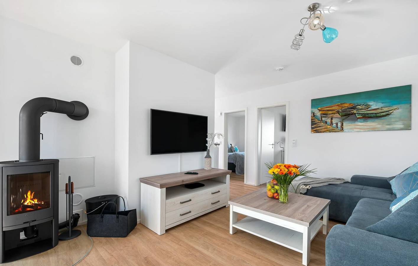 Sunny Serenity Wohnung: 500m zum Strand in Olpenitz, Kappeln