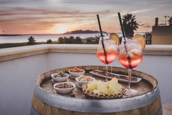 Maison d’hôte pour 3 personnes, avec Balcon et Terrasse ainsi que Jardin et Vue à Marsala