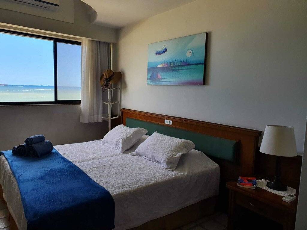 Ganze Wohnung, Maravista apartment facing the sea with whirlpool and swimming pool... in Vila Velha, Região Metropolitana da Grande Vitória