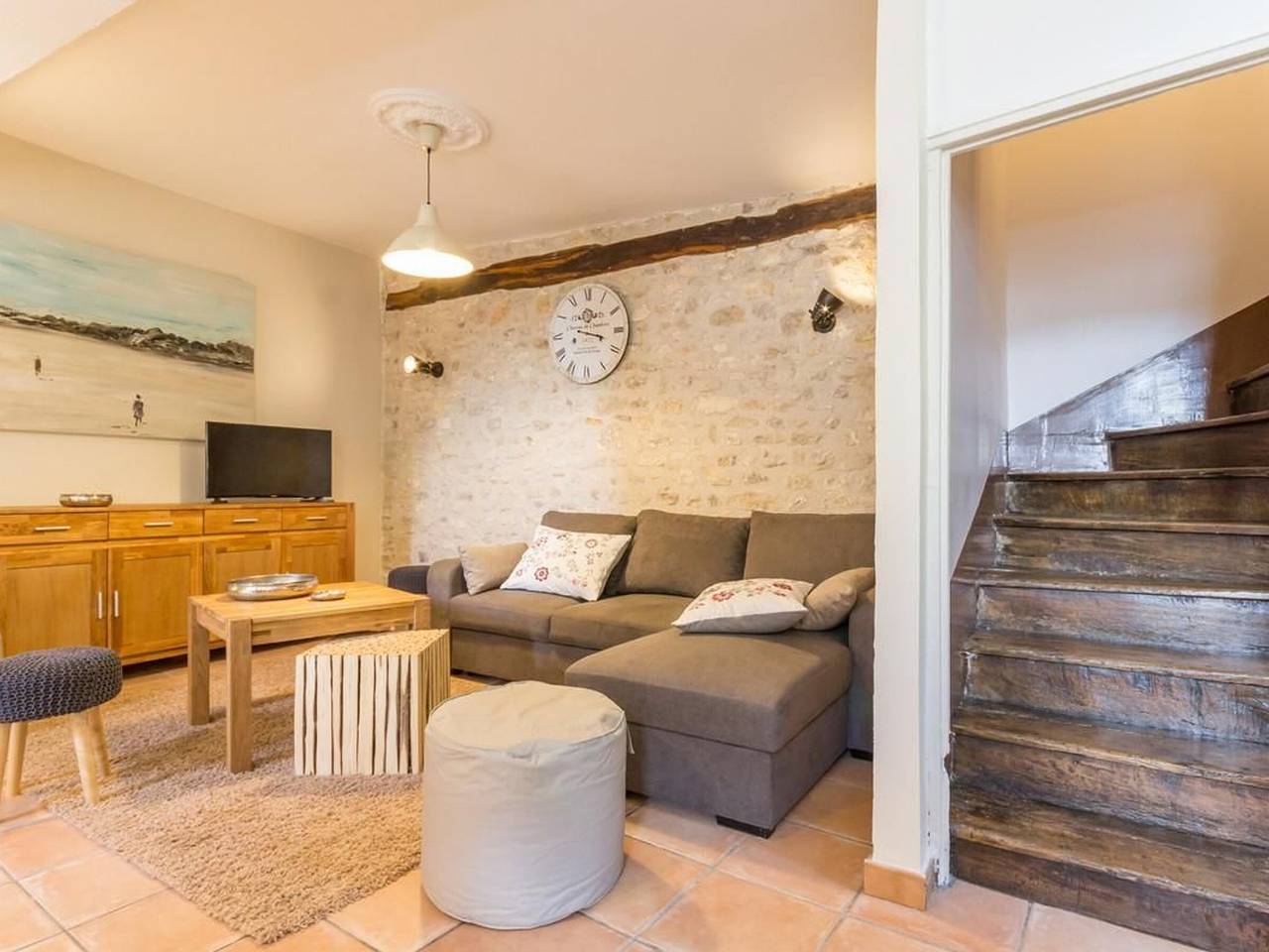 Apartamento entero, Dúplex renovado junto al Loira, aparcamiento gratis in La Charité-sur-Loire, Valle del Loira
