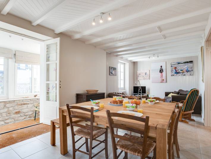 Location de vacances pour 6 personnes, avec jardin et terrasse, animaux acceptés dans Plage de Keraude - 2
