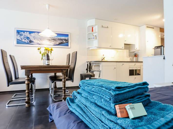 Ferienwohnung für 4 Personen, mit Balkon in Arosa