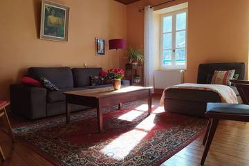Gîte pour 5 personnes, avec jardin à Serres-sur-Arget