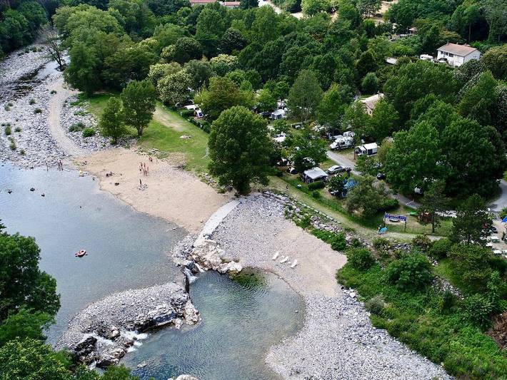 Camping für 4 Personen, mit Whirlpool in der Ardèche