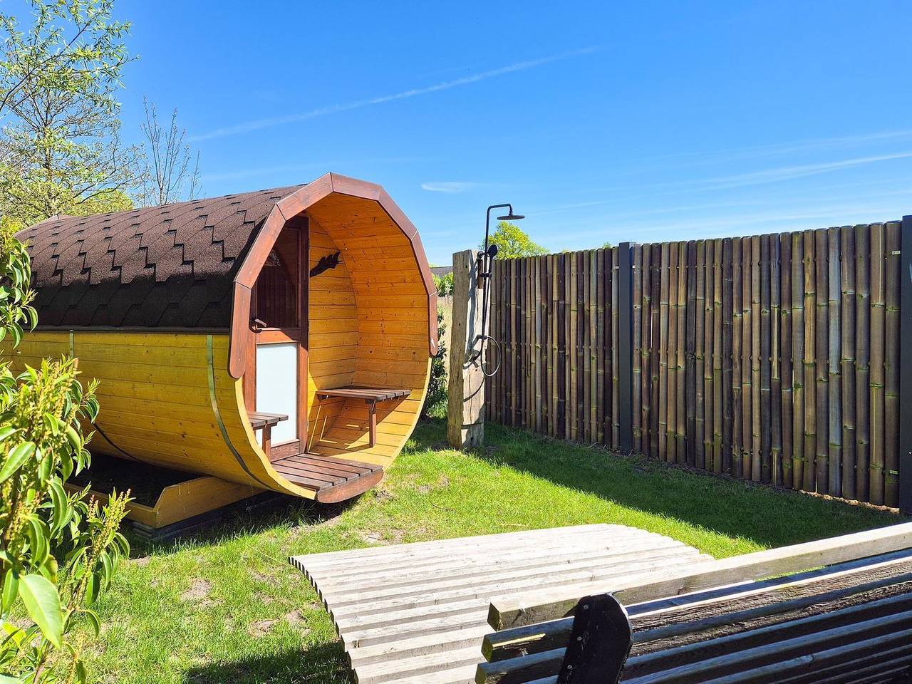 Haus Luke, Neues Ferienhaus für Familien mit Garten und Sauna in Eckwarden, Butjadingen