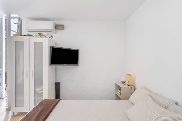 Apartamento entero, Apartamento 'Portblanc' con balcón, Wi-Fi y aire acondicionado in Platja de la Picòrdia (Arenys de Mar), Arenys de Mar