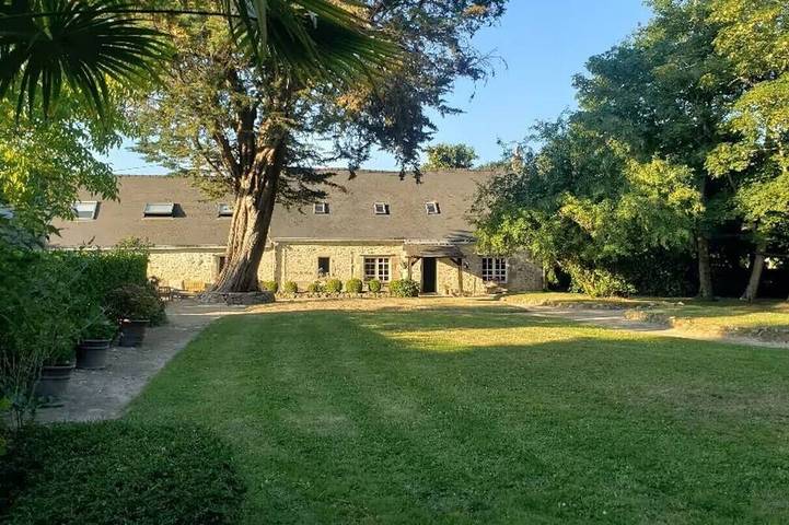 Maison de vacances pour 14 personnes, avec jardin, animaux acceptés à Saint-Molf