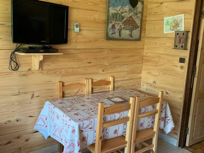 Chalet pour 3 personnes, avec balcon à Champagny-en-Vanoise