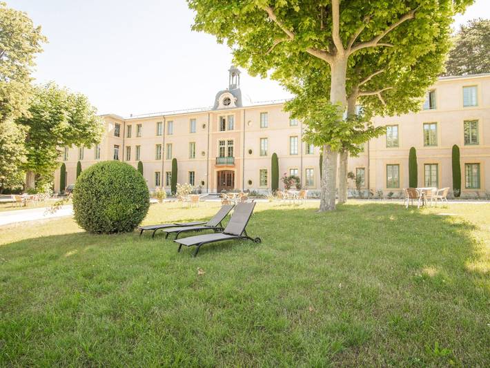 Appartement de vacances pour 2 personnes, avec Terrasse ainsi que Jardin et Piscine