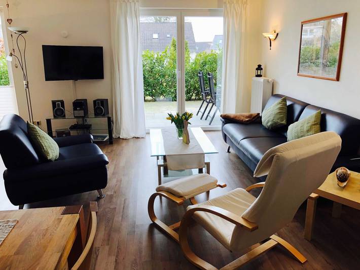 Ferienwohnung für 5 Personen, mit Terrasse und Sauna sowie Garten, kinderfreundlich in Neustadt in Holstein - 4