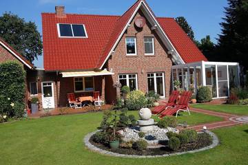 Ferienwohnung für 2 Personen, mit Terrasse und Garten in Wiesmoor