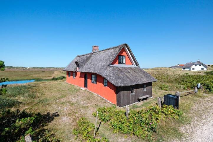 Villa for 6 personer, med Balkon/Terrasse og Terrasse samt Udsigt i Nymindegab