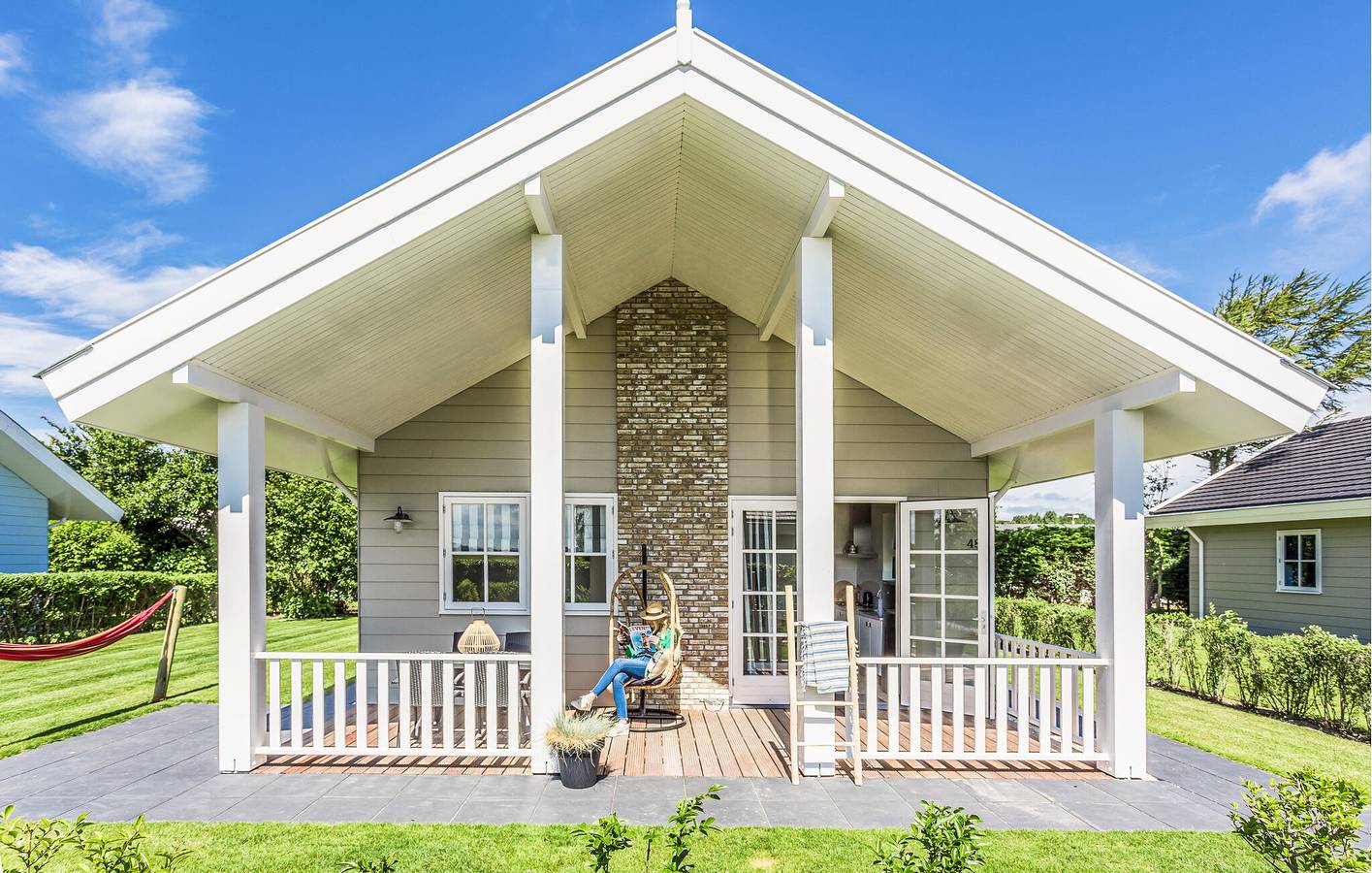 Ferienhaus für 4 Personen mit Terrasse in Noordwijk, Niederländische Nordsee