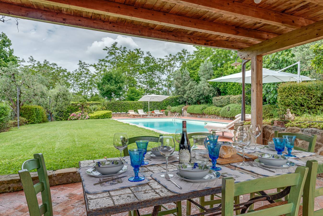 Tuscan Villa with Private Pool, Terrace and Wi-Fi in Capraia e Limite, Florence Province