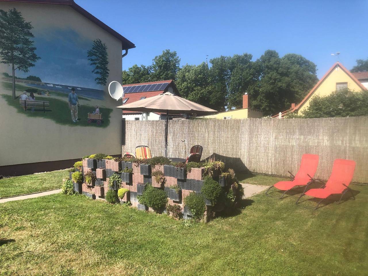 Ganze Ferienwohnung, Ferienwohnung in Ludorf mit Garten und Terrasse in Ludorf, Müritz