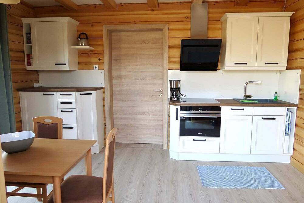 Ganze Wohnung, Ferienwohnung Fuchsbau, 60qm, 2 Schlafzimmer, max. 5 Personen in Quitzdorf am See, Oberlausitz-Niederschlesien