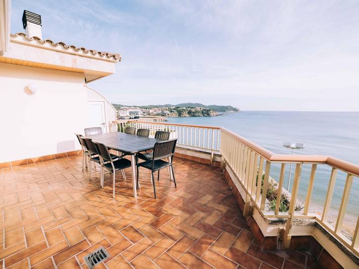 Location de vacances pour 8 personnes, avec Vue sur l’océan et Terrasse à Palamós