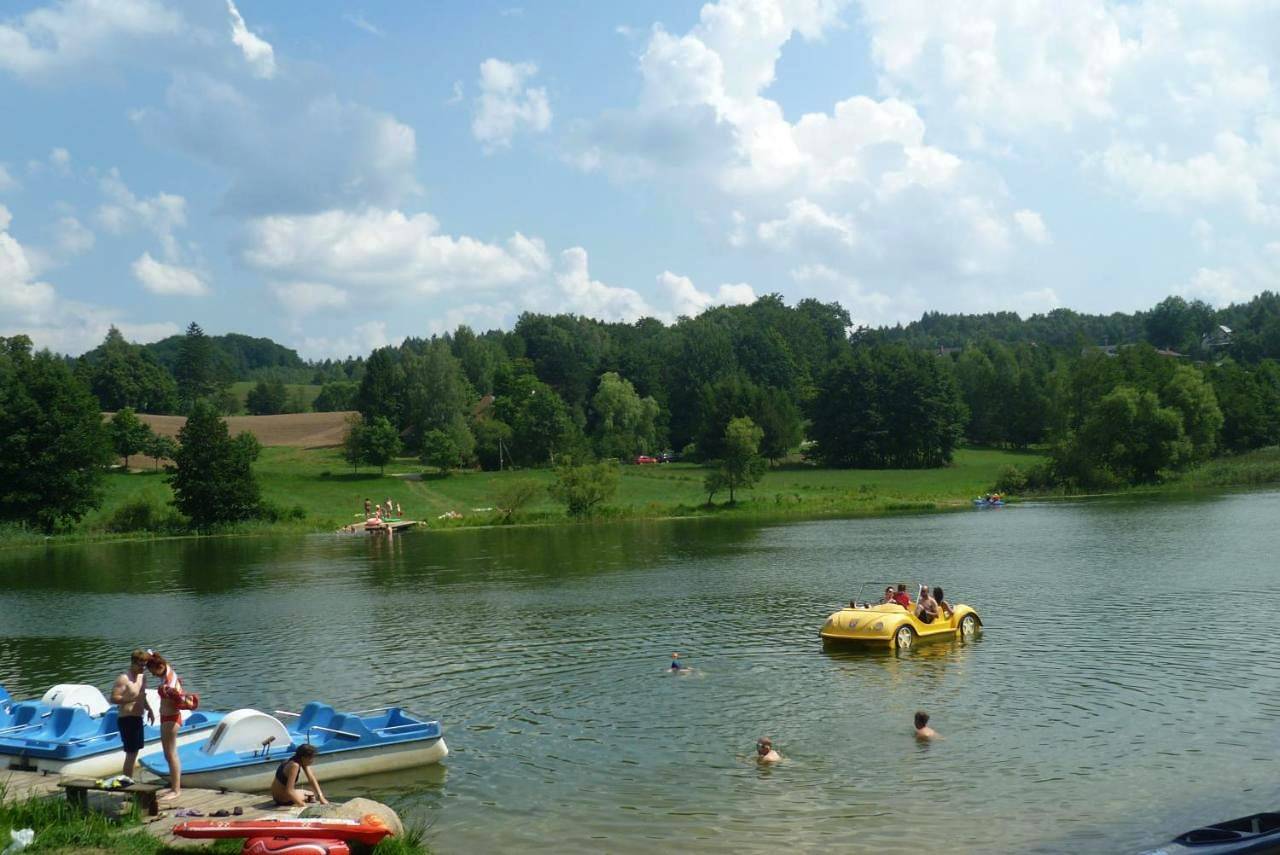 Dom z widokiem na jezioro i domek nad jeziorem in Powiat kartuski