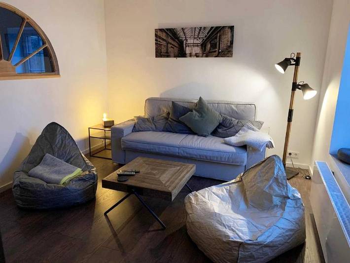 Ferienhaus für 4 Personen, mit Terrasse und Garten sowie Sauna