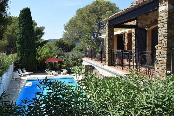 Villa voor 11 personen, met tuin en balkon in Bormes-les-Mimosas