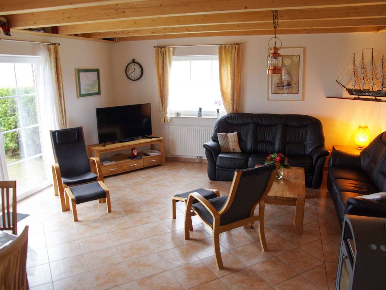 In Grimersum mit Grill und Garten in Grimersum, Krummhörn