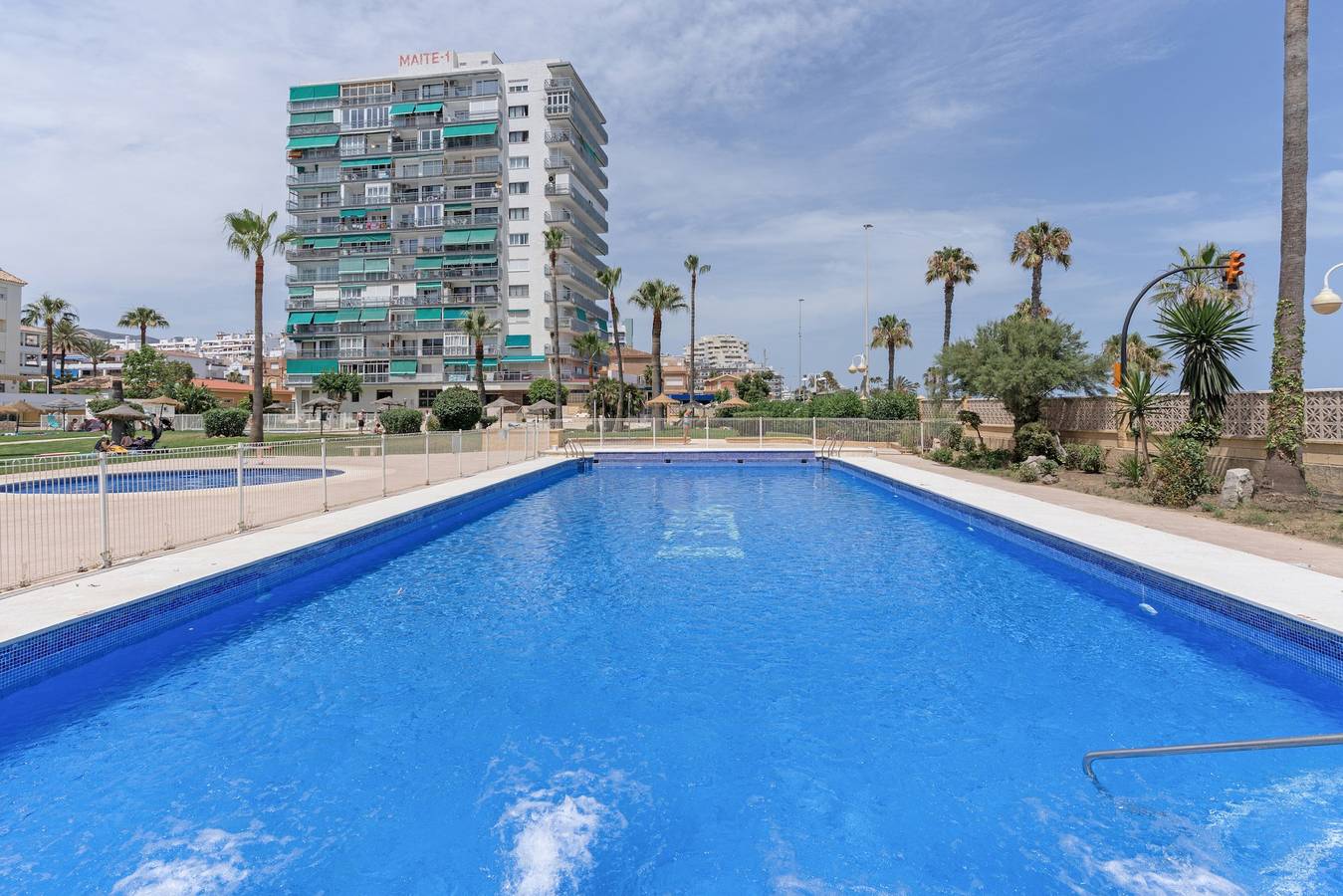 Appartement entier, Appartement 'Olivanay' avec vue sur la mer, Wi-Fi et climatisation in Benalmádena Costa, Benalmádena