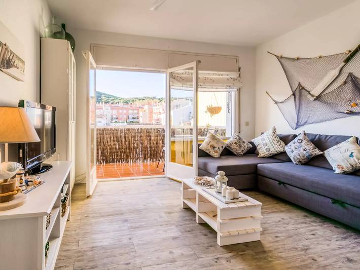 Apartamento para 2 personas, con balcón en Calella