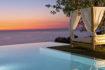 Villa für 8 Personen, mit Pool und Garten sowie Balkon, kinderfreundlich auf Lefkada