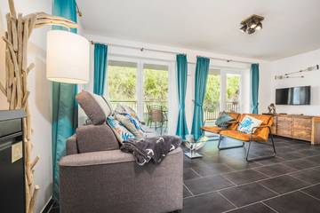 Ferienwohnung für 6 Personen, mit Sauna und Terrasse in Schillig