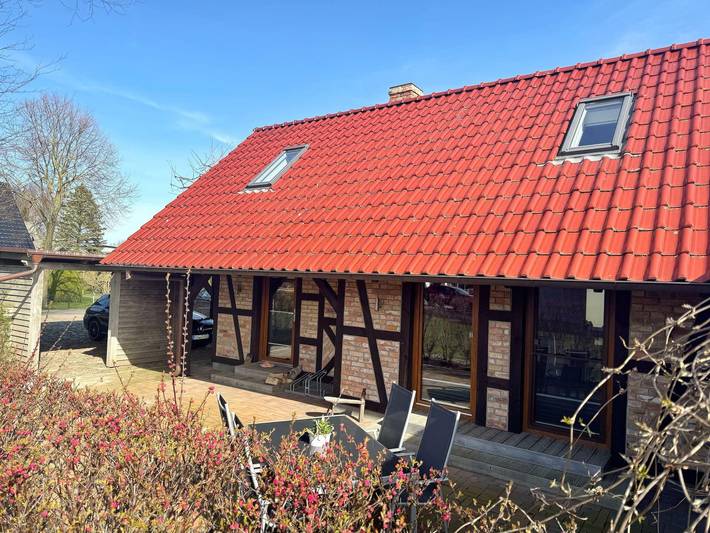 Ferienhaus für 4 Personen, mit Terrasse
