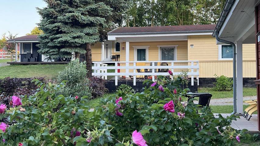 Bungalow für 4 Personen, mit Terrasse und Sauna in der Wohlenberger Wiek