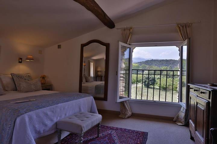 Hôtel pour 2 personnes, avec jardin ainsi que piscine et vue, animaux acceptés - 1