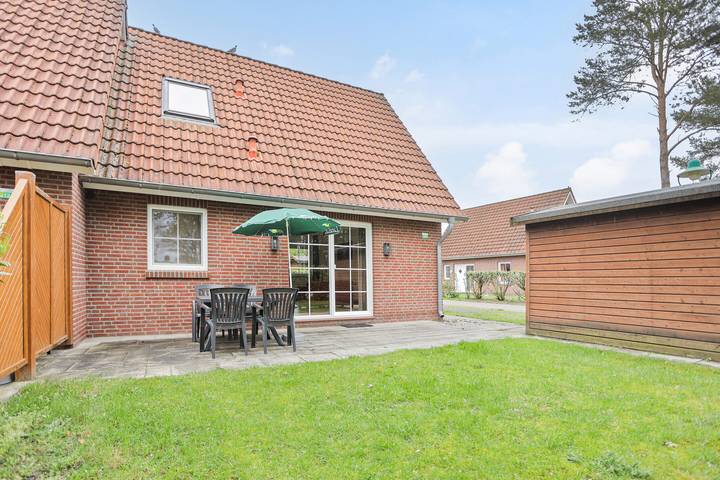 Ferienhaus für 4 Personen, mit Balkon/Terrasse und Terrasse in Molbergen