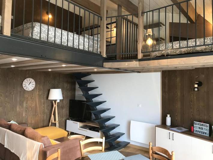Maison pour 5 personnes, avec Terrasse ainsi que Jardin et Vue à Saint-Front