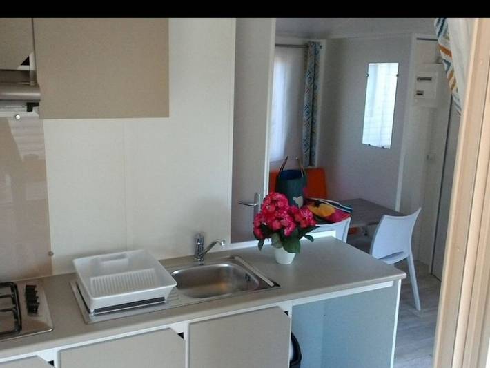 Mobile home, pets allowed - 2 guests in Saint-Florent, Calvi region