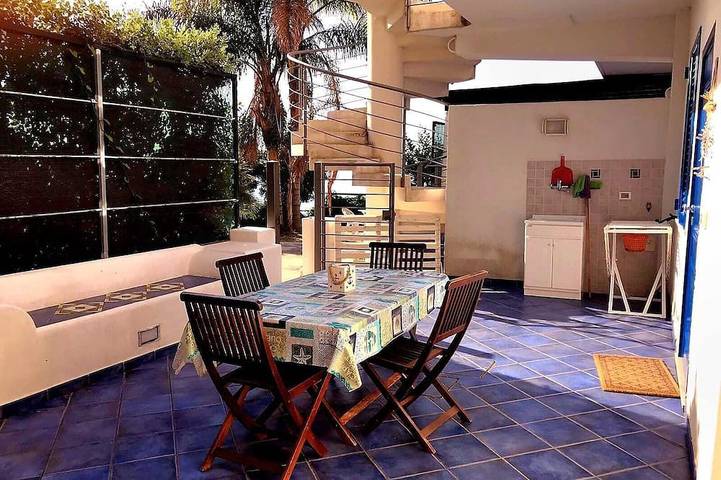Ferienwohnung für 4 Personen, mit Balkon und Garten