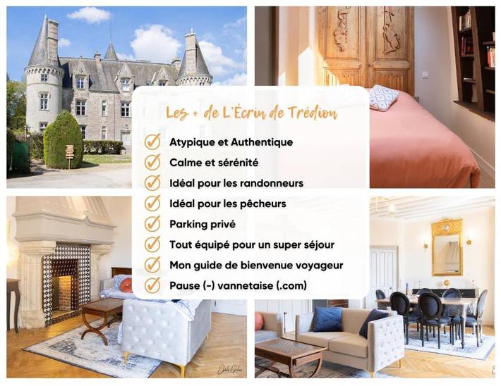 Gîte pour 3 personnes, avec jardin et vue à Trédion - 2